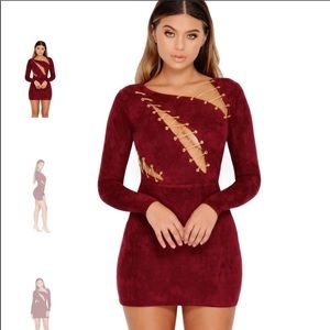 Oh Polly chain Bodycon dress